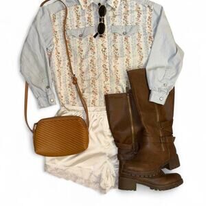 vintage vtg 70s 80s 90s retro cottagecore western floral